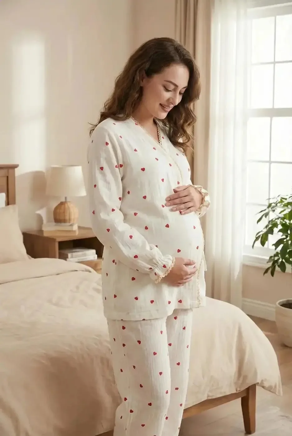 lohusa-takimi-alt-ust-pijama-takimi-kalp-desenli-dlb-1003-kirmizi-1-1